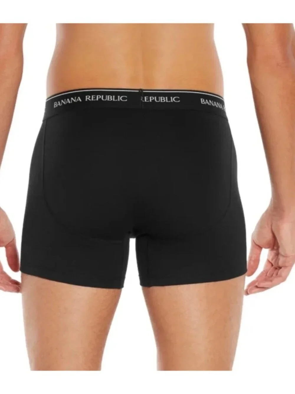 NWT Banana Republic Men's Size L Black 3-Pack Boxer Briefs